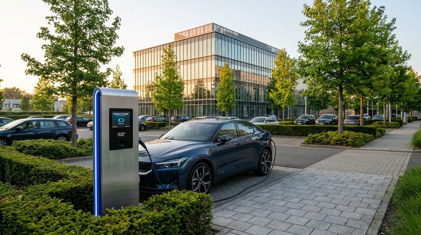 Borne de recharge entreprise Belgique : fiscalité 2026